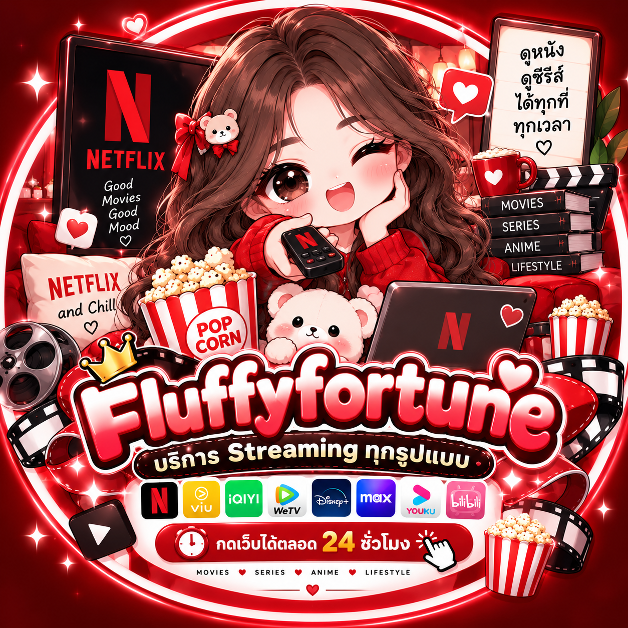 โลโก้ fluffyfortune